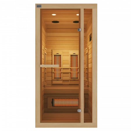 Одноместная инфракрасная сауна Comfort из кедра с керамическими излучателями